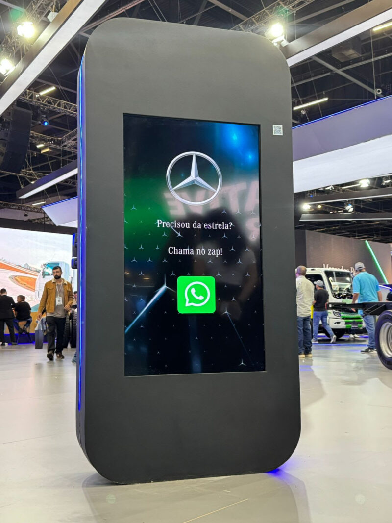 Mercedes-Benz inova: atendimento via WhatsApp agiliza serviços / Foto: Divulgação
