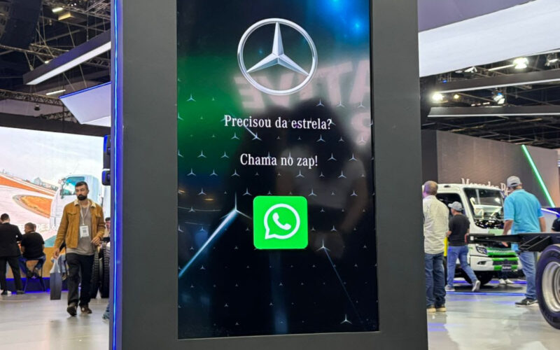 Mercedes-Benz inova: atendimento via WhatsApp agiliza serviços / Foto: Divulgação