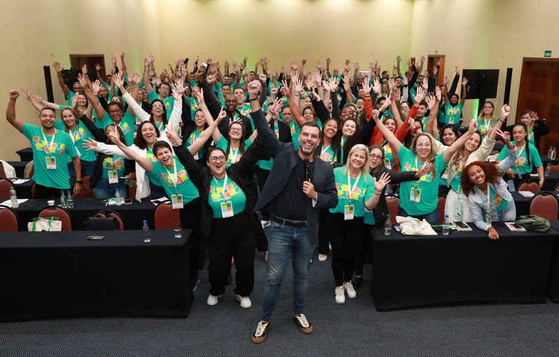 Thiago Concer durante a Convenção Estadual de Vendas 2024 - Unimed Ferj / Foto: Divulgação