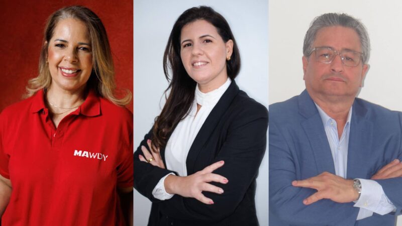 Ana Claudia Calil, diretora comercial da MAWDY; Cristiany Pessoa, Superintendente Corporativa de Experiência do Cliente e Serviços do Grupo Equatorial e Paulo Magalhães, sócio-diretor da PWM / Foto: Divulgação