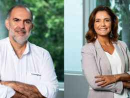 Ronaldo Gama, head da F/Seguros; Patrícia Campos, diretora executiva de gente e gestão da MAG Seguros / Foto: Divulgação