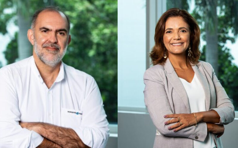 Ronaldo Gama, head da F/Seguros; Patrícia Campos, diretora executiva de gente e gestão da MAG Seguros / Foto: Divulgação