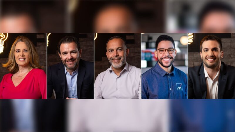 Executivos da AXA no Brasil / Divulgação