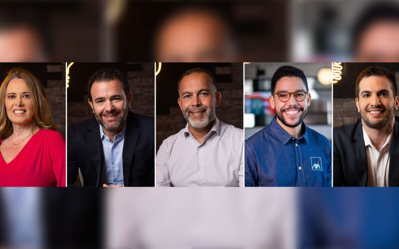 Executivos da AXA no Brasil / Divulgação