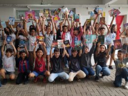 SindsegSC doa mais de 1,4 mil livros para escolas de Santa Catarina / Foto: Divulgação