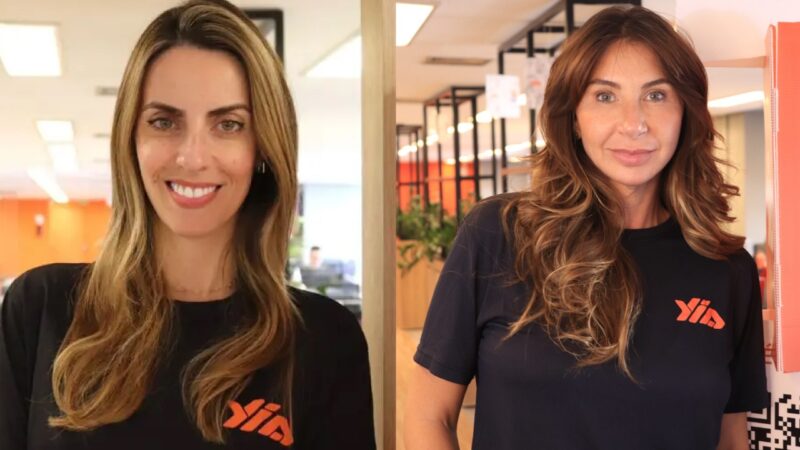 Amanda Narcizo, diretora de Marketing da YIA; Dyla Toledo, CEO da Yia Broker / Foto: Divulgação