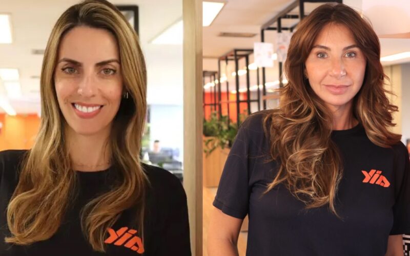 Amanda Narcizo, diretora de Marketing da YIA; Dyla Toledo, CEO da Yia Broker / Foto: Divulgação