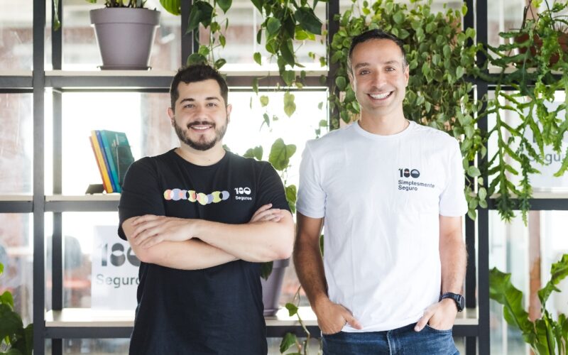 Franco Lamping, Co-founder e CTO e Mauro Levi D’Ancona, Co-founder e CEO da 180 Seguros / Foto: Divulgação