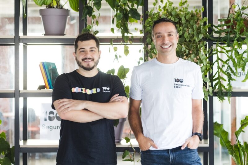 Franco Lamping, Co-founder e CTO e Mauro Levi D’Ancona, Co-founder e CEO da 180 Seguros / Foto: Divulgação