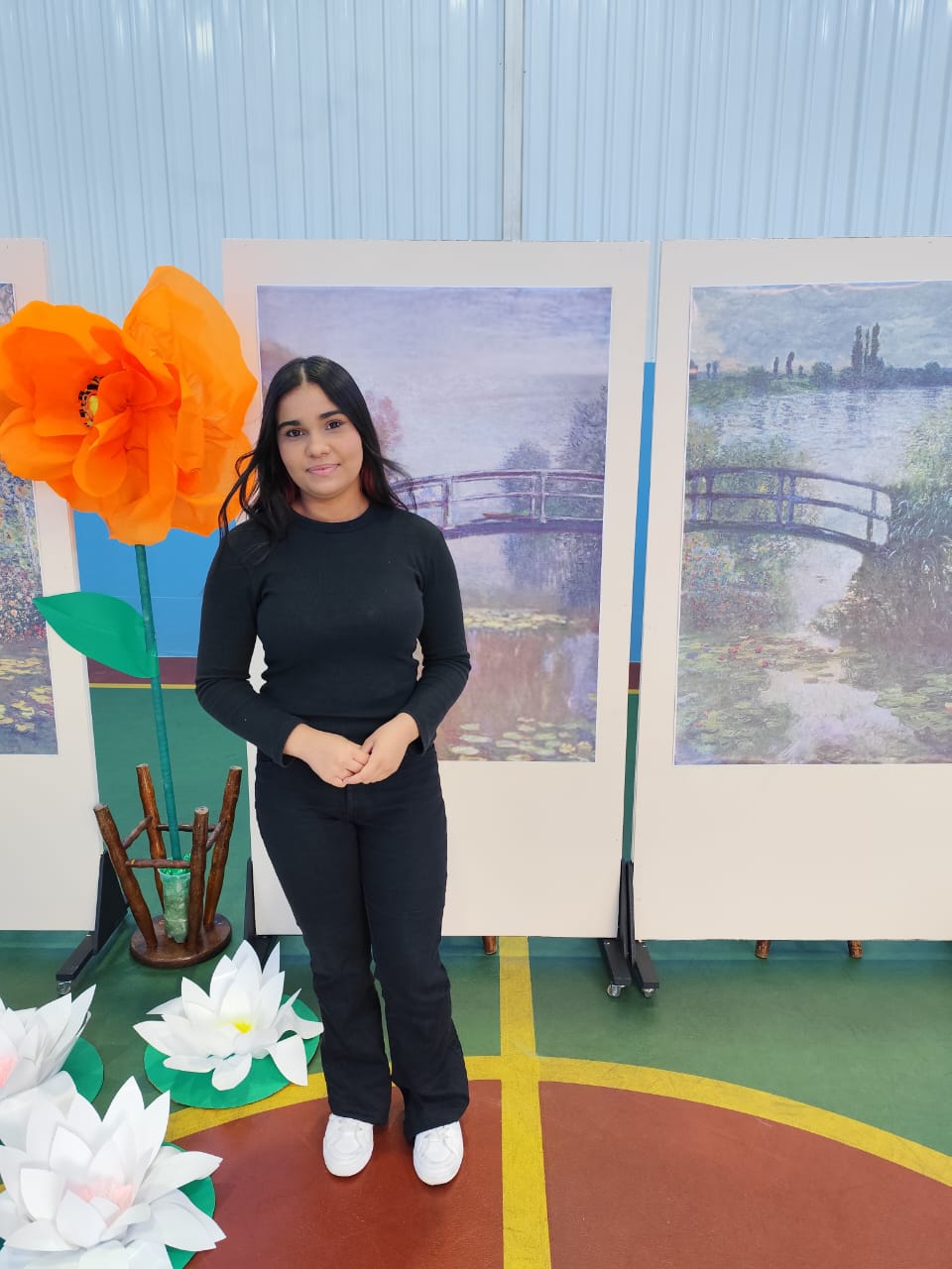 Júlia Santos de Oliveira, 15 anos, que participa do núcleo de Artes Digitais / Foto: Divulgação