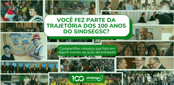 Programa que resgata a história do SindsegSC nas redes sociais continuará até 2025 / Divulgação