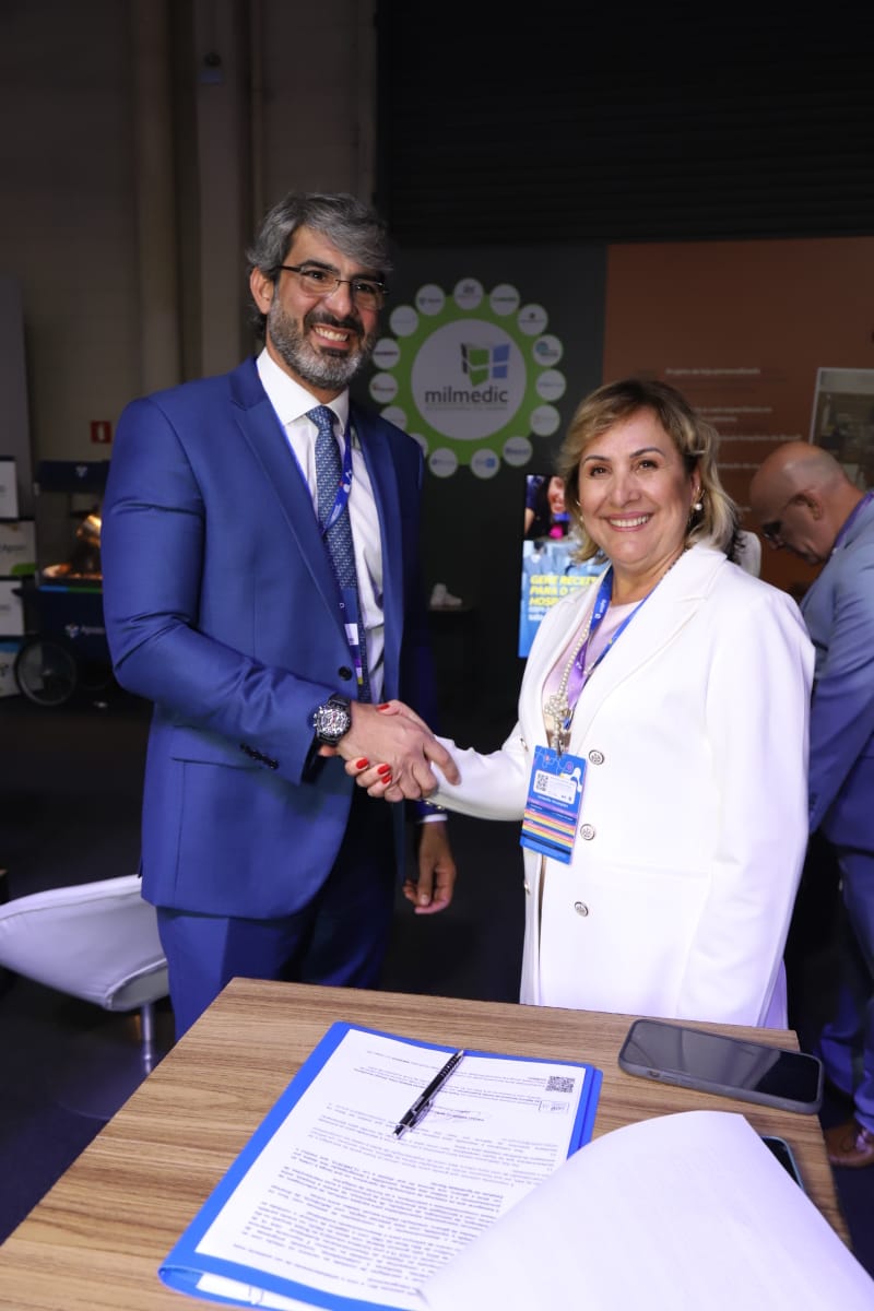 Paulo Rebello, presidente da ANS; e Tânia Machado, CEO da TM Jobs / Foto: Divulgação