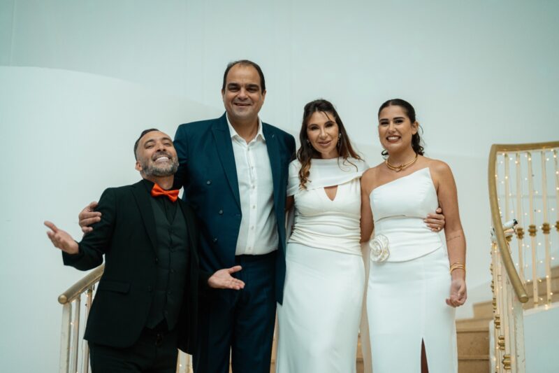 Sidnei Silva, Leandro Elias, Dyla Elias e Tatiane Soares / Foto: Divulgação