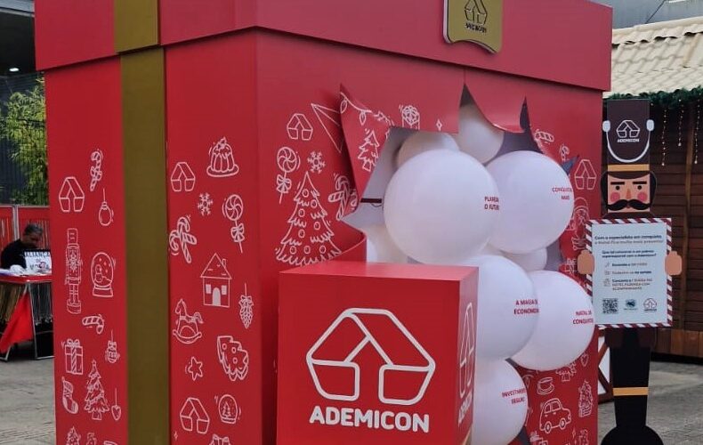 Ademicon marca presença no Natal de Joinville / Divulgação