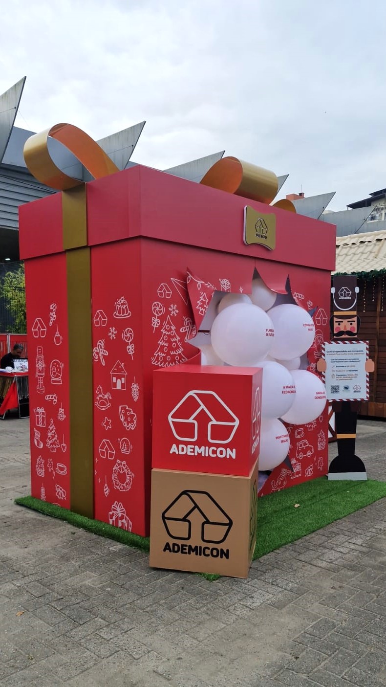 Ademicon marca presença no Natal de Joinville / Divulgação