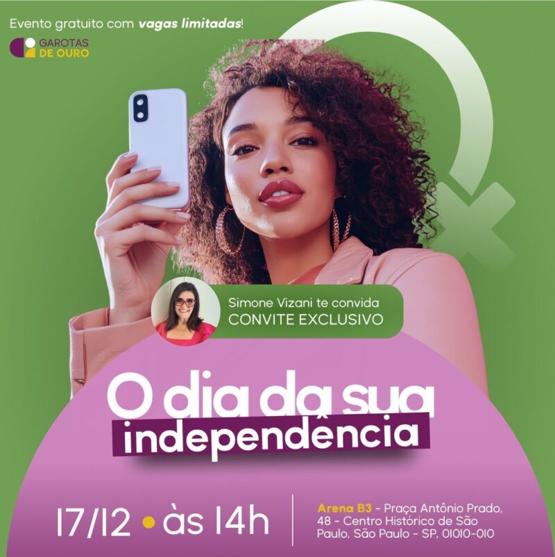 Evento celebra autonomia financeira e emocional das mulheres / Divulgação