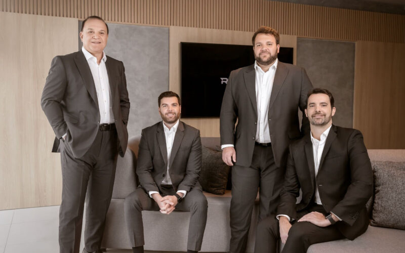 Rogério, Bruno, Felipe e Vicente, Sócios da REP Seguros / Foto: Divulgação