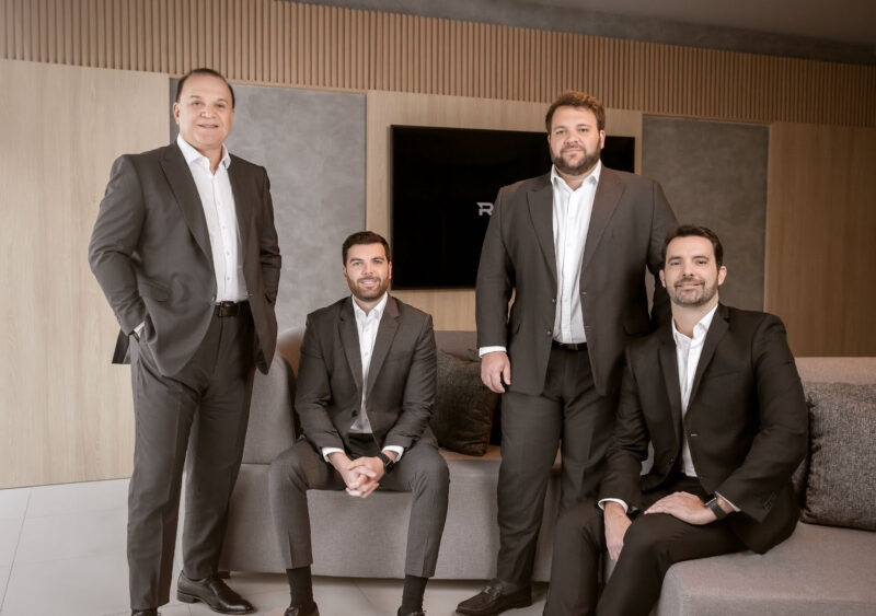 Rogério, Bruno, Felipe e Vicente, Sócios da REP Seguros / Foto: Divulgação
