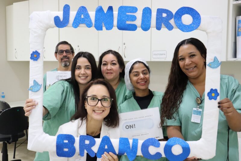 Equipes assistenciais participam de atividades sobre saúde mental no HMB / Foto: Divulgação