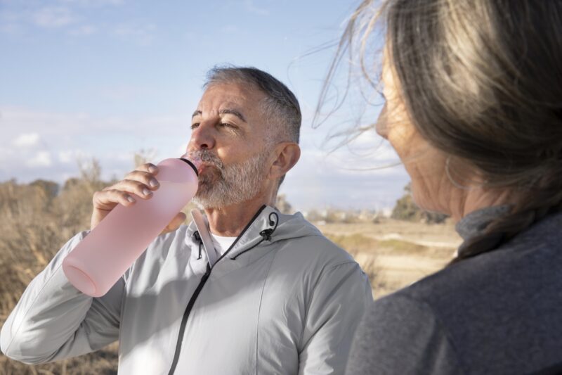 Verão intenso em 2025 exige cuidados extras para a saúde das pessoas idosas / Foto: Freepik
