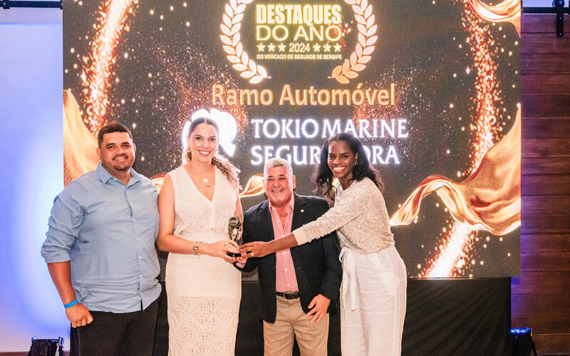Tokio Marine foi reconhecida pelo Prêmio Serigy nas categorias Produto Auto (2º lugar), Produtos Vida (3º lugar) e Produto Empresarial (3º Lugar) / Foto: Divulgação