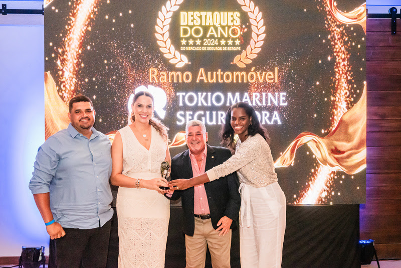Tokio Marine foi reconhecida pelo Prêmio Serigy nas categorias Produto Auto (2º lugar), Produtos Vida (3º lugar) e Produto Empresarial (3º Lugar) / Foto: Divulgação