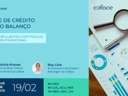 Especialistas da Coface debatem sobre desafios da análise de crédito e cenário econômico / Divulgação