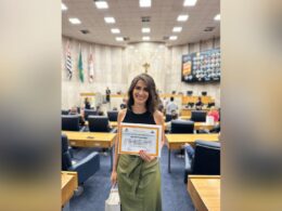 Amanda Fagundes, coautora a sócia da Onesave Corretora de Seguros / Foto: Divulgação