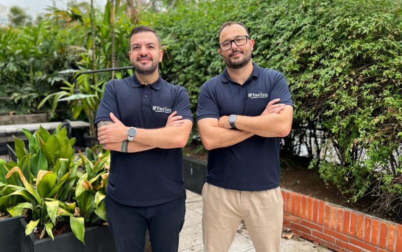 Silvio Formiga e Webster Pedralli, sócios da FazSeg / Foto: Divulgação