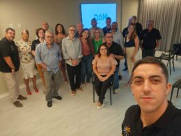 Diretores e associados do CCS-RJ presentes na palestra da seguradora / Foto: Divulgação