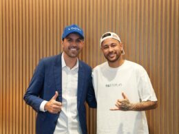 O empresário Marcos Paulo, sócio de Pablo Marçal, e o jogador Neymar / Foto: Reprodução / Instagram