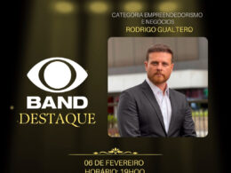 Especialista em captação de investimentos vence o Prêmio Band Destaque na categoria Empreendedorismo e Negócios / Divulgação