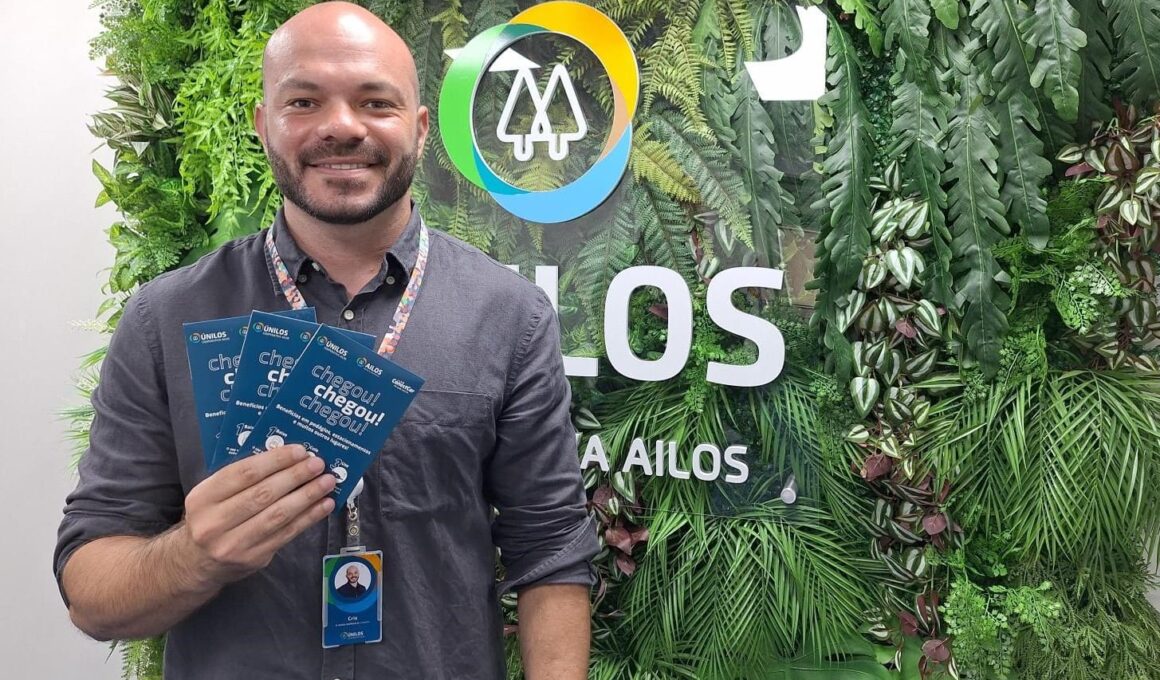 Cristiano Pacheco, da área de Produtos e Negócios da Únilos, destaca as praticidades da Tag Únilos / Foto: Divulgação