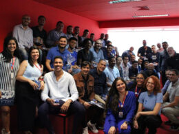 Parte dos colaboradores CORPe / Foto: Divulgação