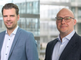 Lars Regner, chefe de Resilience Services na HDI Risk Consulting; Dr. Dirk Höring, membro do Conselho Executivo da HDI Global / Foto: Divulgação