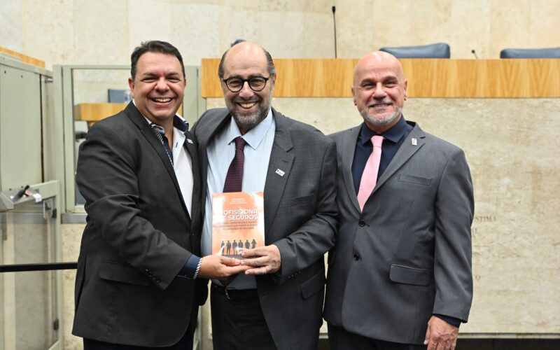 Fábio Sorolla, Boris Ber e Marcello Brancacci / Foto: Divulgação
