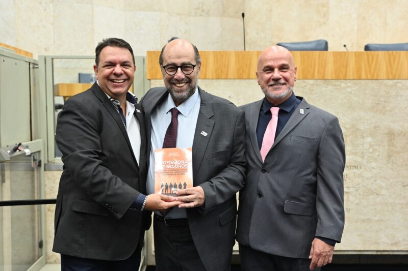Fábio Sorolla, Boris Ber e Marcello Brancacci / Foto: Divulgação