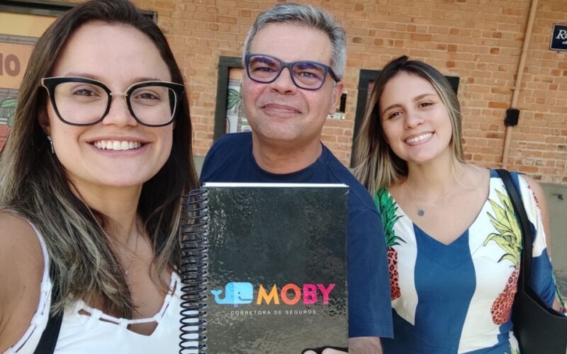 Liliane, Arley e Kamilla, Gestores da Moby Seguros / Foto: Divulgação