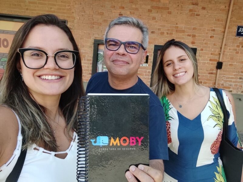 Liliane, Arley e Kamilla, Gestores da Moby Seguros / Foto: Divulgação