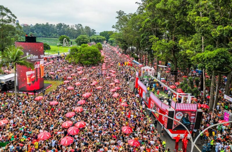 Carnaval na cidade de São Paulo bateu recorde de blocos cadastrados, com 767 blocos registrados, superando a marca de 2020, com 600 / Foto: Divulgação / Prefeitura de SP