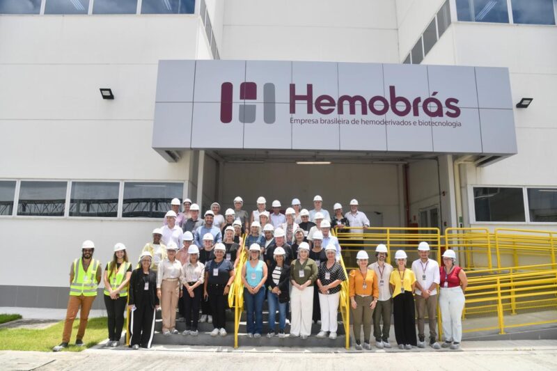 Hemobrás recebe visita de gestores da hemorrede de olho na ampliação da coleta do plasma / Foto: Divulgação