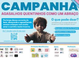 Campanha do agasalho: uma iniciativa apoiada pelo SindsegSC para aquecer crianças / Divulgação