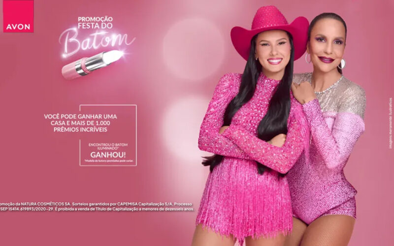 CAPEMISA Capitalização atua na campanha Festa do Batom da Avon / Reprodução