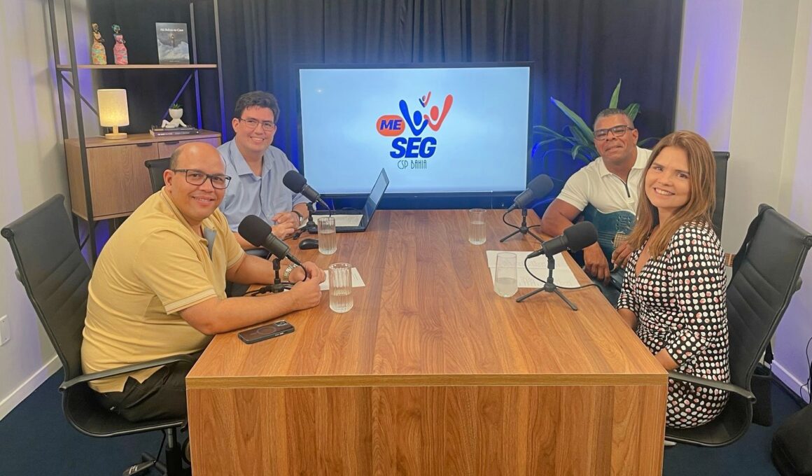 Live de lançamento do Projeto "Me Seg", promovido pelo CSP Bahia / Foto: Divulgação