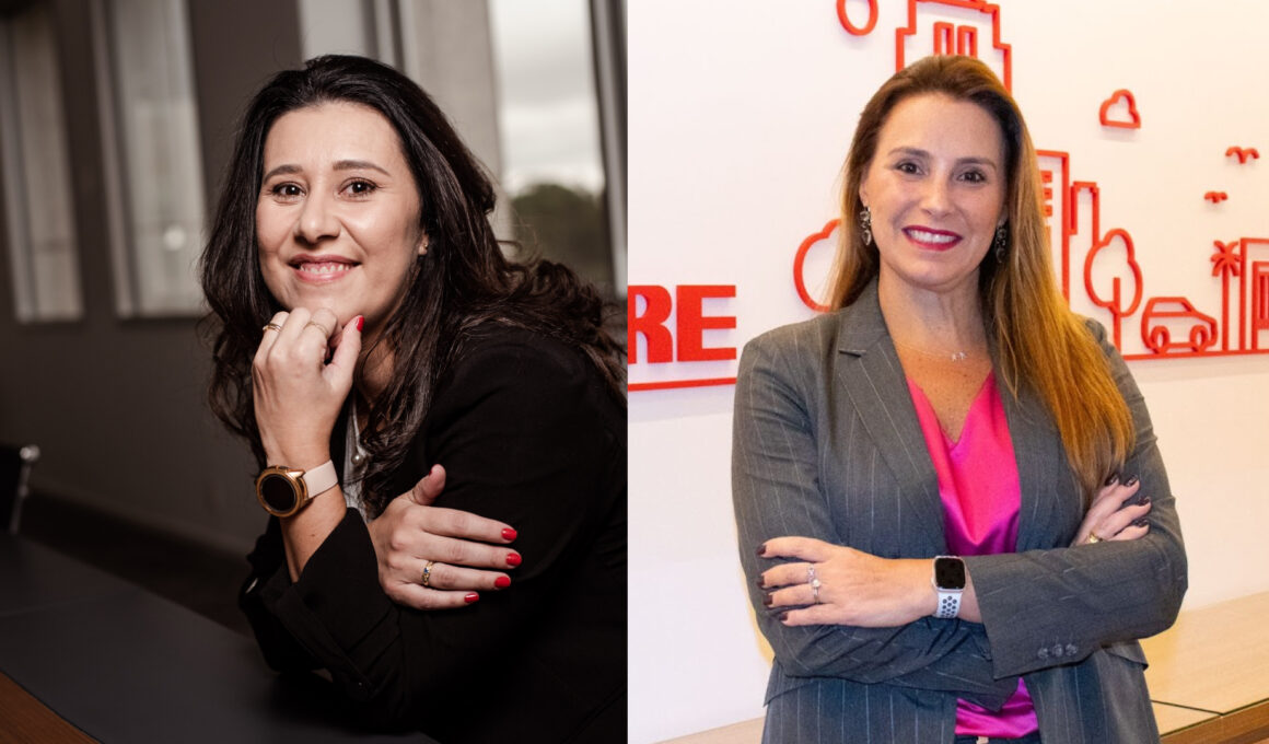 Hilca Vaz, diretora técnica de seguro de Vida da MAPFRE; Carolina de Molla Lorenzatto, diretora comercial de Vida e Previdência da MAPFRE / Foto: Divulgação