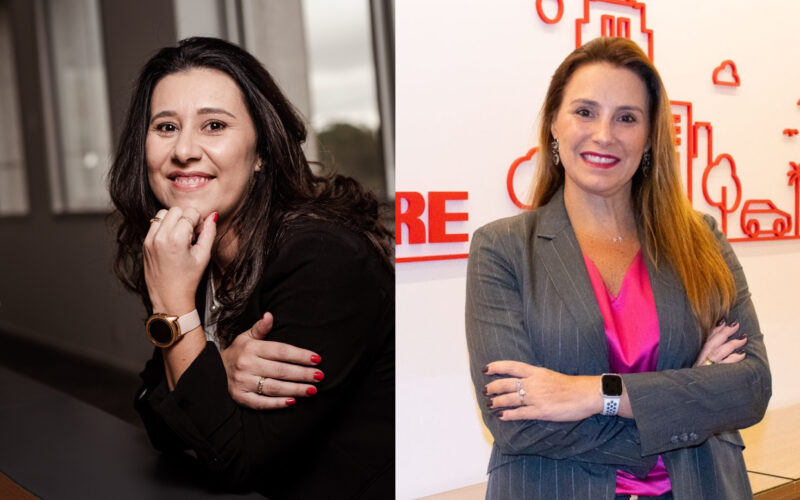 Hilca Vaz, diretora técnica de seguro de Vida da MAPFRE; Carolina de Molla Lorenzatto, diretora comercial de Vida e Previdência da MAPFRE / Foto: Divulgação