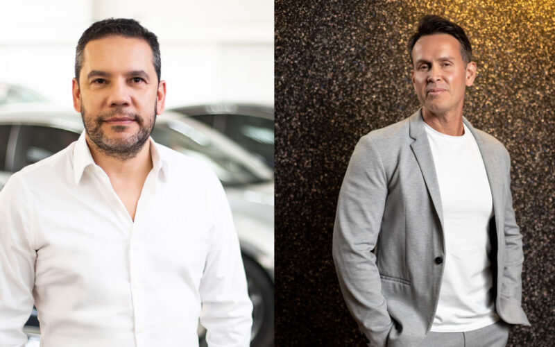 Thiago Rocha, Diretor da Évora; e o influenciador Felipe Fera / Foto: Divulgação