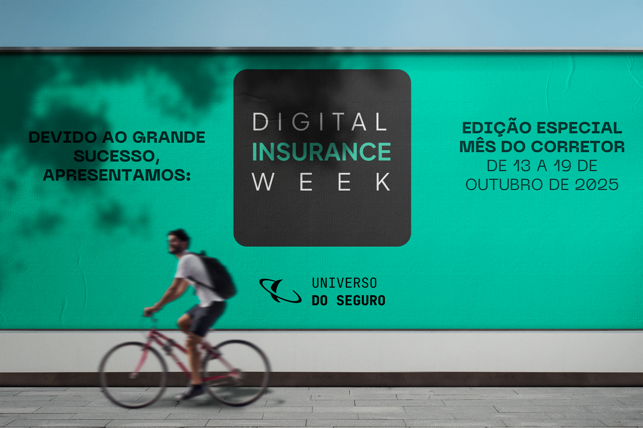 Edição Especial do Digital Insurance Week é confirmada para outubro com programação ainda maior / Divulgação