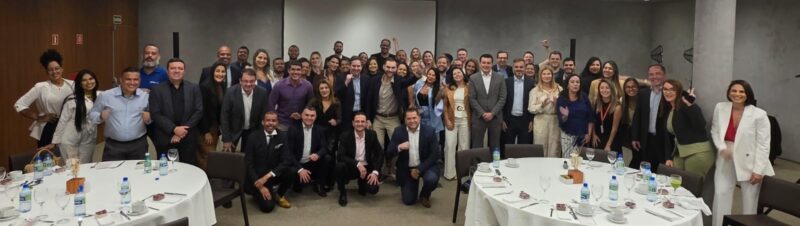 Encontro promovido pela Bradesco Saúde reuniu em Brasília corretores de destaque da capital / Foto: Divulgação