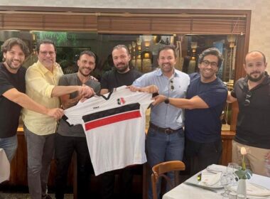 Sócios da SAF do Santa Cruz Futebol Clube e executivos da ESB.CORP celebram parceria estratégica / Foto: Divulgação